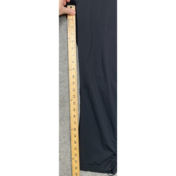 Lululemon Dance Studio Mid Rise Cropped Pants Black 10 - Picture 14 of 16